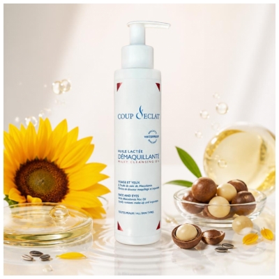 Coup d'Éclat Huile Démaquillante Lactée 200 ml
