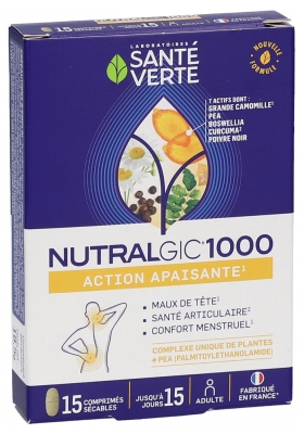 Santé Verte Nutralgic1000 15 Comprimés