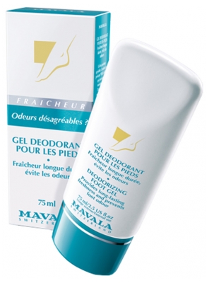 Gel déodorant pour les pieds Mavala 75 ml