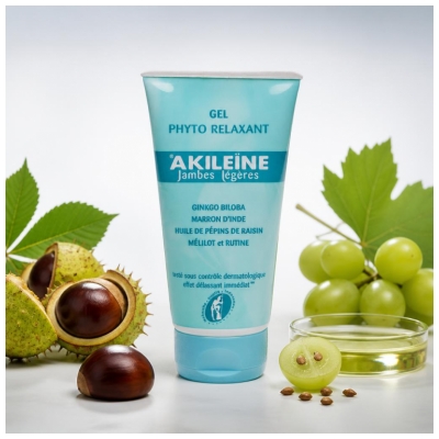 Akileïne Gel Phyto Relaxant Jambes Légères 150 ml