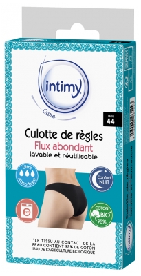 Intimy Care Culotte de Règle Flux Abondant 1 Unité - Taille : 44