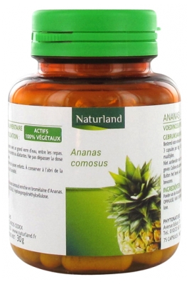 Naturland Ananas Tige - Ananas Comosus - 75 Végécaps