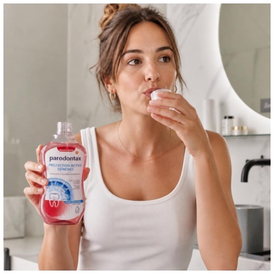 Parodontax Bain de Bouche Protection Active Gencives 500 Ml 