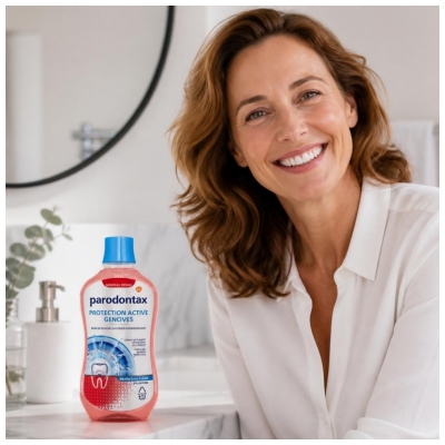 Parodontax Bain de Bouche Protection Active Gencives 500 Ml 