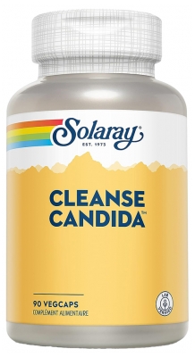 Solaray Cleanse Candida - 90 Caps. Vég.