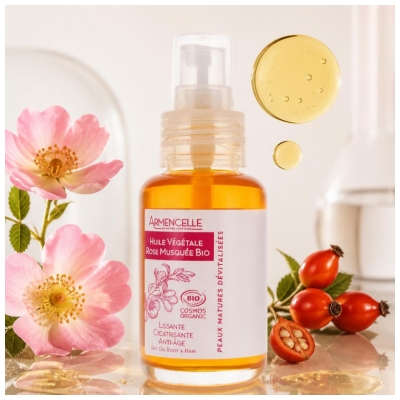 Armencelle Huile Rose Musquée Bio 50 ML