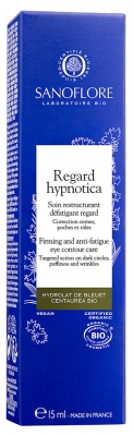 Sanoflore Hypnotica Regard Contour Des Yeux Anti-Cernes Anti-Rides Certifié Bio 15 ml