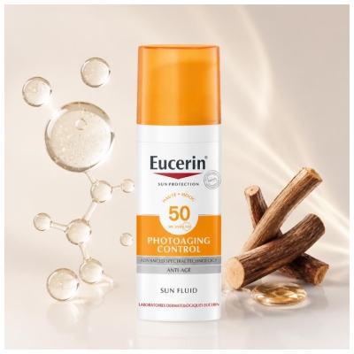 Eucerin Sun Protection Photoaging Control Anti-Âge Sun Fluide SPF50+ 50 ml