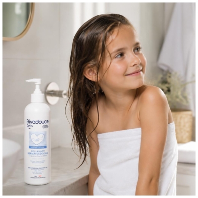 Rivadouce Gel Lavant Dermatologique Corps et Cheveux 500 ml