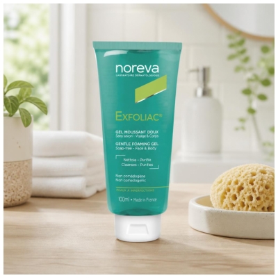 Noreva Exfoliac Gel Moussant Doux Peaux à Imperfections 100 ml