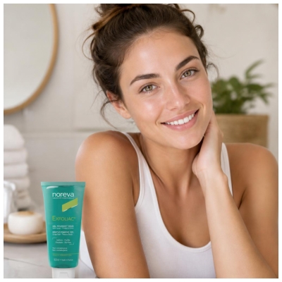 Noreva Exfoliac Gel Moussant Doux Peaux à Imperfections 100 ml