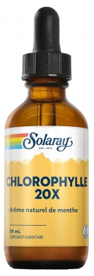 Solaray Chlorophylle Liquide 20X - 59 ml