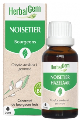 Herbalgem Noisetier Bio Macérats-Mères de Gemmothérapie Concentrée 30 ml