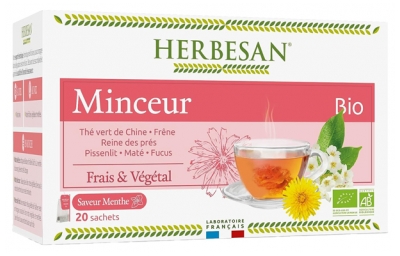 Herbesan Infusion Minceur Bio 20 Sachets