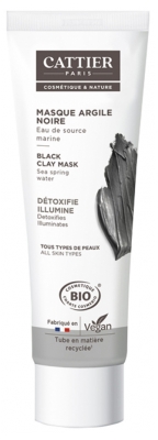 Cattier Masque Argile Noire - 100 ml