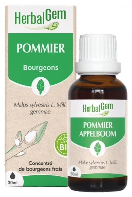 Herbalgem Pommier Bio Macérats-Mères de Gemmothérapie Concentrée 15 ml