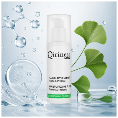 Qiriness Men Fluide Hydratant