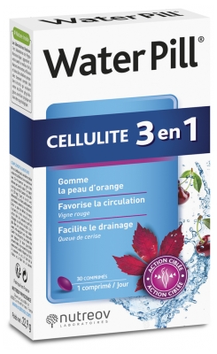 Nutreov Water Pill Waterpill Cellulite 20 Comprimés