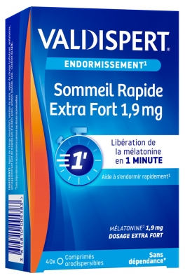 Valdispert Sommeil Rapide 1,9 mg 40 Comprimés