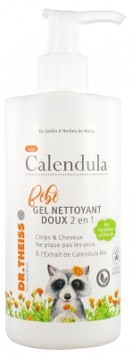 Dr. Theiss Bio Calendula Bébé - Gel Nettoyant Doux 2 en 1 - 300 ml