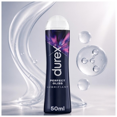 Durex Perfect Gliss Gel Lubrifiant Longue Durée 50 ml