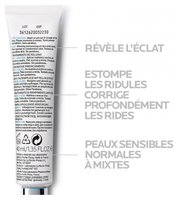 La Roche-Posay Pure Vitamin c Légère Soin Anti-Rides Éclat Peaux Normales à Mixtes Tube 40 ml