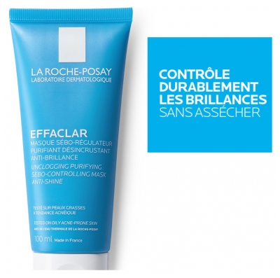 La Roche-Posay Effaclar Masque Sébo-Régulateur Masque 100 ml