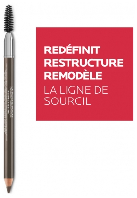 La Roche-Posay Tolériane Crayon Sourcils - Teinte : Brun
