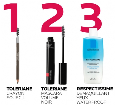 La Roche-Posay Tolériane Crayon Sourcils - Teinte : Brun