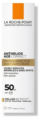 La Roche-Posay Anthelios Âge Correct Soin Solaire Quotidien Photocorrection Spf50 50 ml