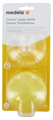 Medela Bouts de Sein Contact Boîte de 2 - Taille : L - 24 mm