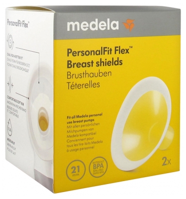 Medela Téterelles Personnalfit Flex™ l 27 mm Lot de 2 - Taille : 21 mm