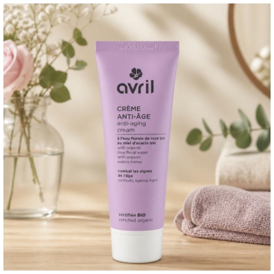 Avril Crème Anti-Âge Visage Bio 50 ml