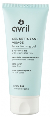 Avril Gel Nettoyant Visage Sans Savon Bio 100 ml 