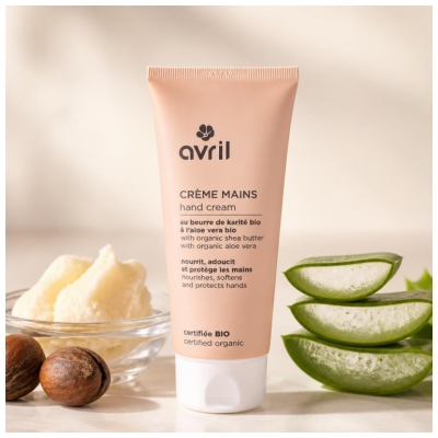 Avril Crème pour les Mains Nourrissante Bio 100 ml