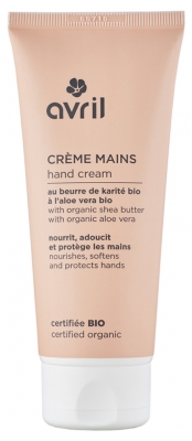 Avril Crème pour les Mains Nourrissante Bio 100 ml