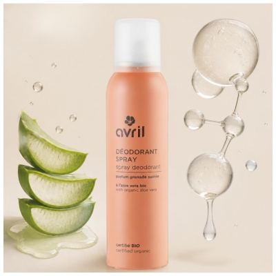 Avril Déodorant Spray Bio 150 ml