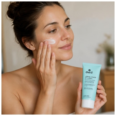 Avril Crème Visage et Corps Nourrit et Protège Bio 200 ml