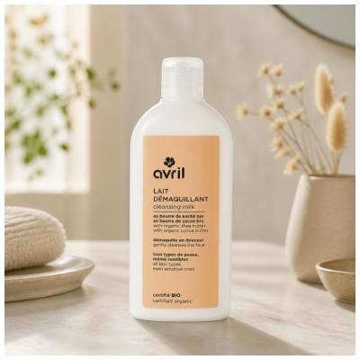 Avril Lait Démaquillant Douceur Bio 250 ml
