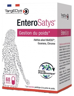 TargEDys EnteroSatys Gestion du Poids Guarana Chrome 60 gélules