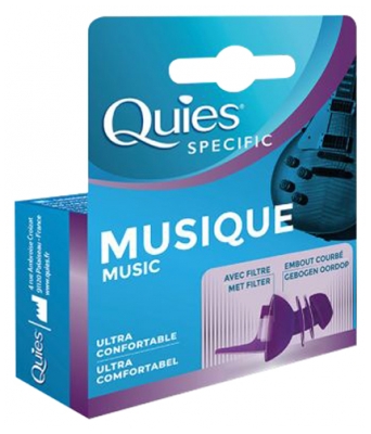 Quies Protection Spécific Musique - Boite 2 Unités