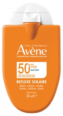 Avène Eau Thermale - Solaire - Réflexe 50+ Uvb Uva Lumière Bleue Hev Peaux Sensibles 30 ml