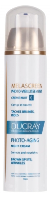 Ducray Melascreen Photo-Vieillissement - Crème Nuit Anti-Taches 50 ml