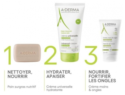 A-Derma — Les Indispensables Crème Universelle Hydratante 150 ml