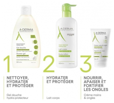 A-Derma Les Indispensables Crème Mains & Ongles Hydratante 50 ml