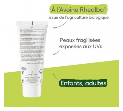 A-Derma Epithélial A.h Ultra 50+ - Crème Réparatrice Protectrice Anti-Marques 100 ml
