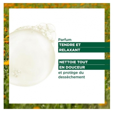 Klorane Calendula Bébé - Gel Lavant Doux au Apaisant Corps Et Cheveux  Peau Normale 200 ml