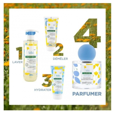 Klorane Calendula Bébé - Petit Brin Eau Parfumée Sans Alcool 50 ml