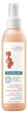 Klorane Cameline Vergetures - Huile À la - Mamans  Grossesse Et Allaitement  Corps 200 ml