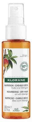 Klorane Mangue Huile Nutrition Cheveux Secs 100 ml
